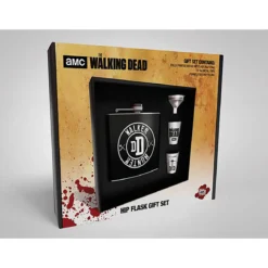 The Walking Dead Hip Flask Set