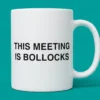 This Meeting Is Bollocks Mug