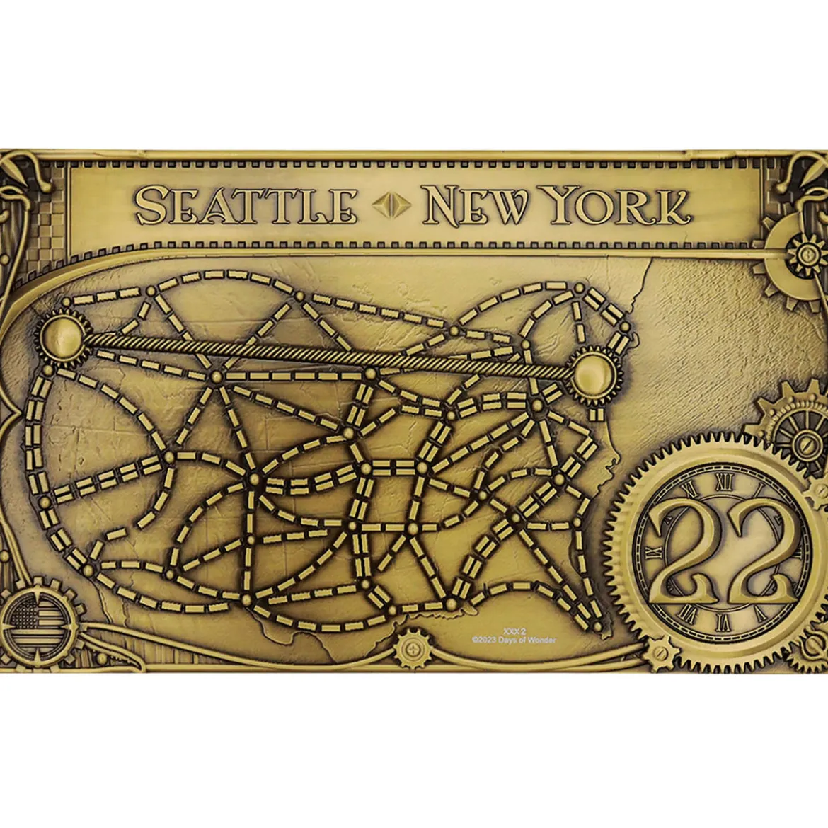 Ticket to Ride North American Open Tour Ticket by Fanattik