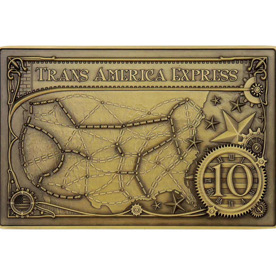 Ticket to Ride Trans America Express Ingot By Fanattik
