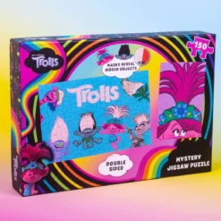 Trolls Double Sided Mystery Jigsaw Puzzle 100pcs