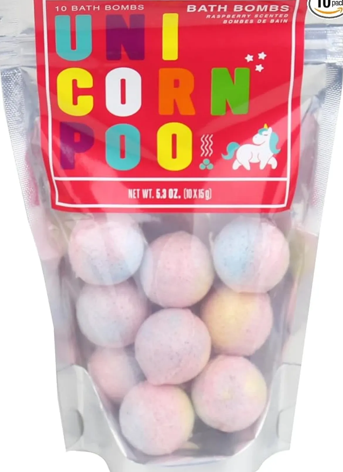 Unicorn Poo Bath Bombs