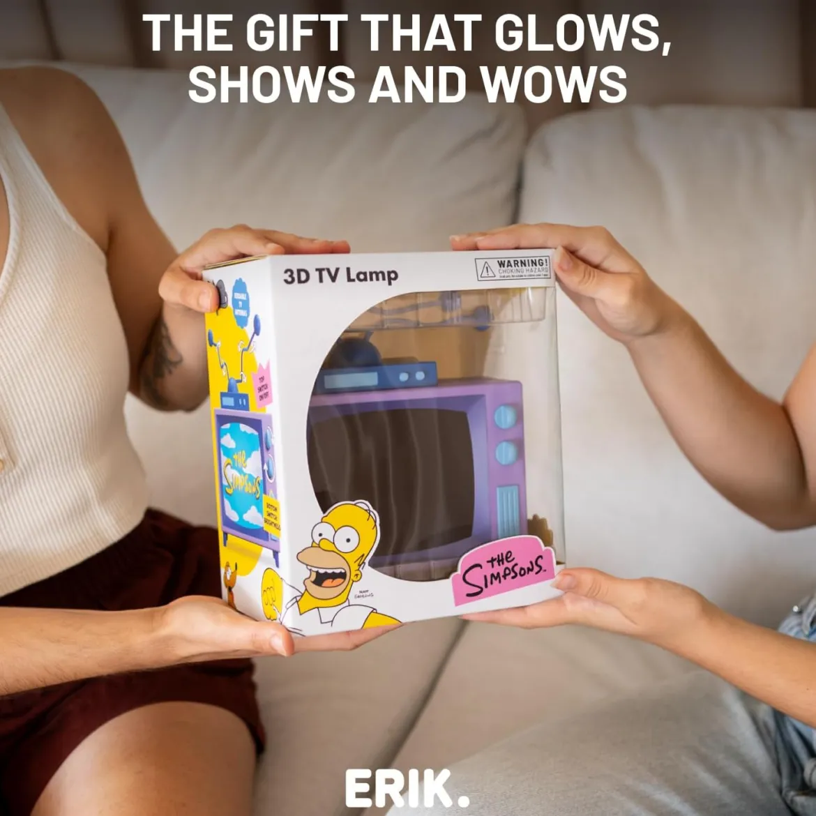 USB-C Powered The Simpsons LED Lamp by Grupo Erik
