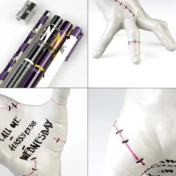Wednesday Thing Writing Set With Pencil Holder