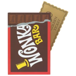 Willy Wonka Premium A5 Notebook With Wonka Bar Gift Box