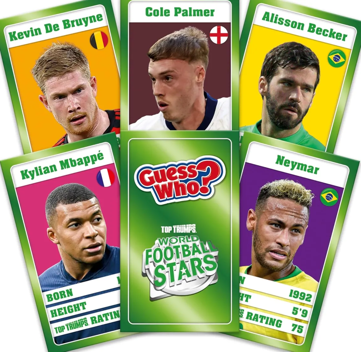 World Football Stars Guess Who Board Game