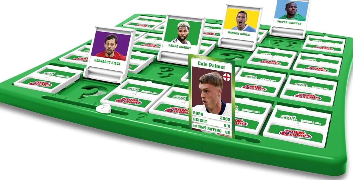 World Football Stars Guess Who Board Game