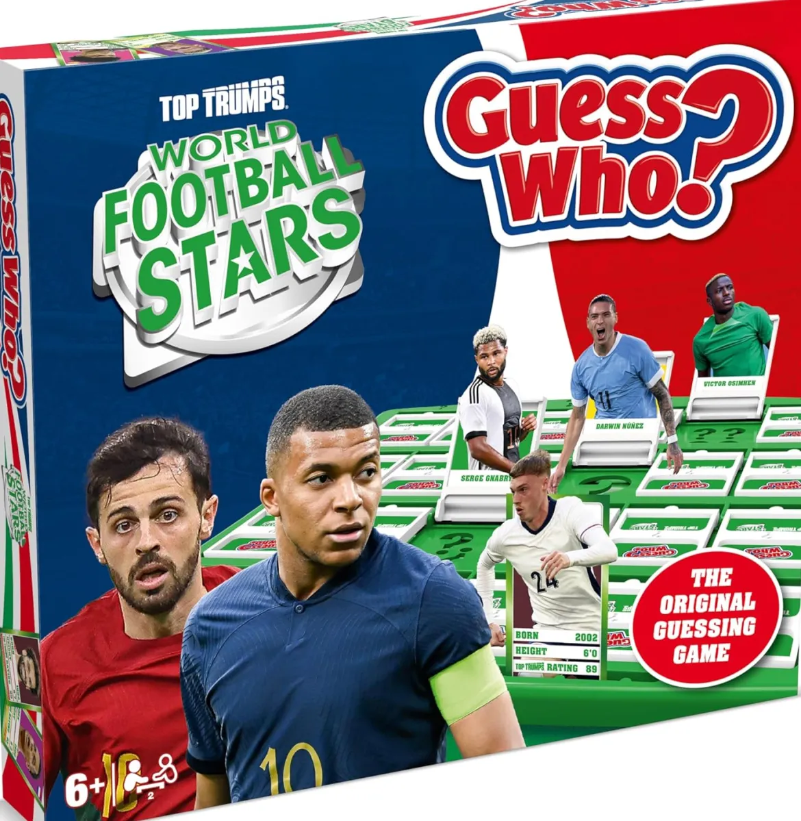 World Football Stars Guess Who Board Game